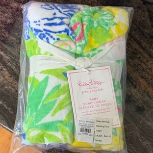 Lilly Pulitzer Baby Beach Wrap - Blue, Green, Pink